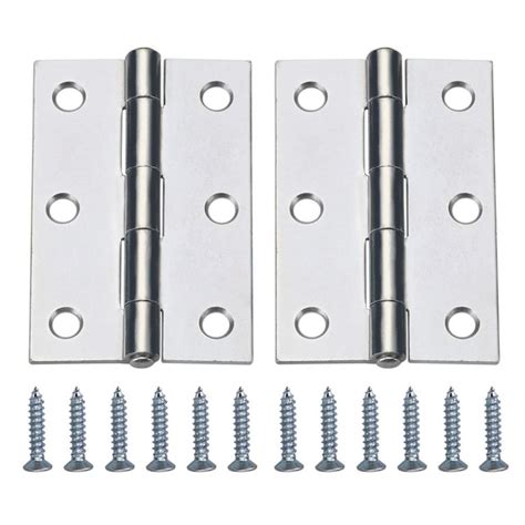 These hinges are made from high strength steel for greater holding power. . Lowes hinges
